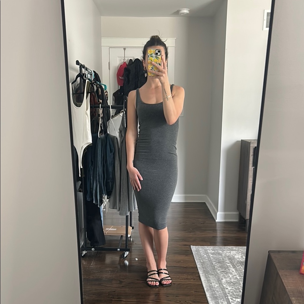 Naked Wardrobe midi dress